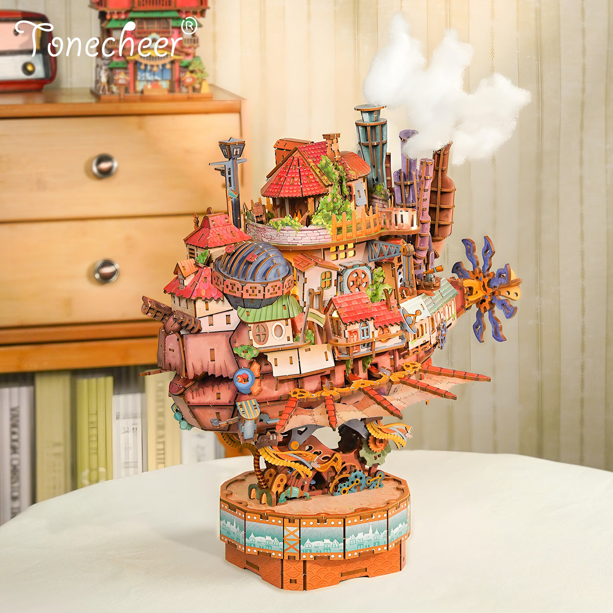 DIY 3D Puzzle Transmission Model Kit (Walking Castle)